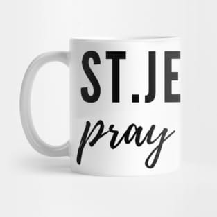 St. Jerome pray for us Mug